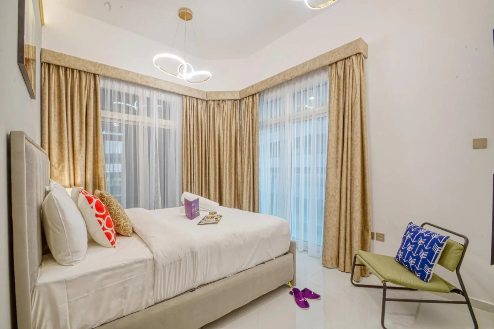 Dreaminn - 2Br Spacious Apartment Marina Park With Balcony Dubai