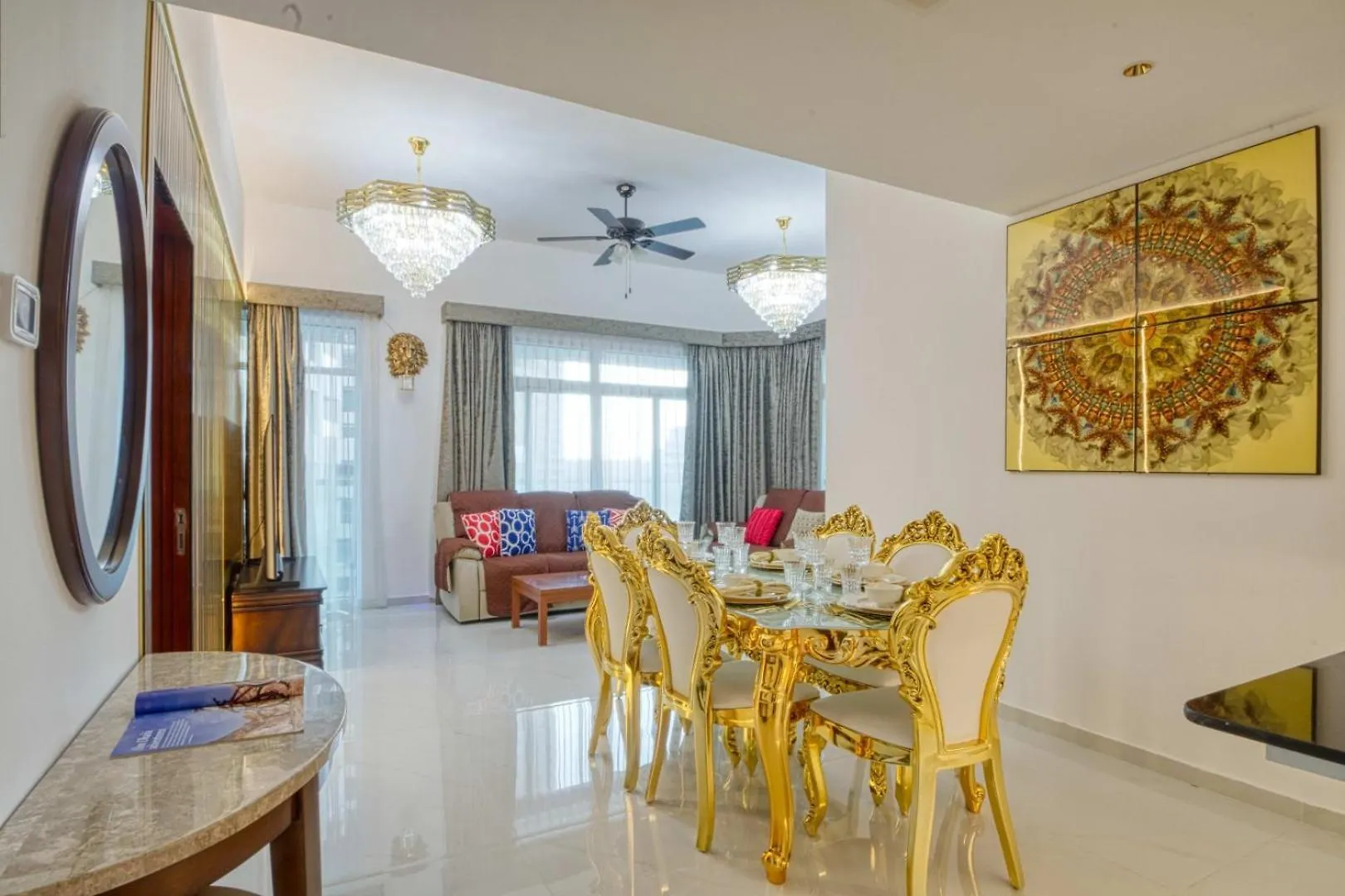 Dreaminn - 2Br Spacious Apartment Marina Park With Balcony Dubai