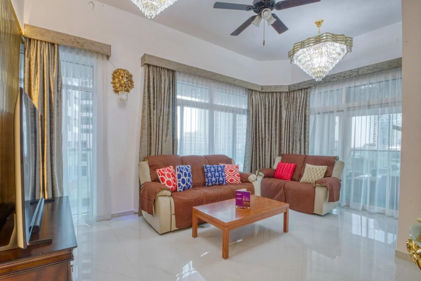 Dreaminn - 2Br Spacious Apartment Marina Park With Balcony Dubai United Arab Emirates